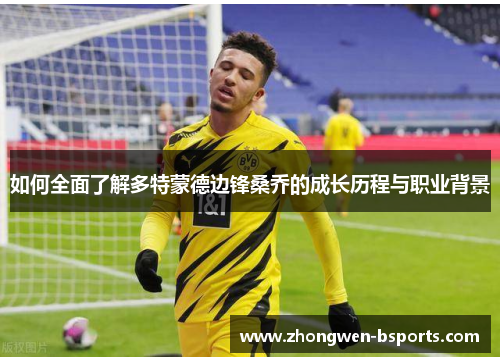 如何全面了解多特蒙德边锋桑乔的成长历程与职业背景