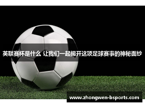 英联赛杯是什么 让我们一起揭开这项足球赛事的神秘面纱
